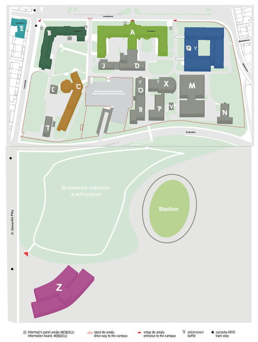 mapa areálu